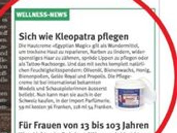 Egyptian Magic dans la Glückspost, numéro 11