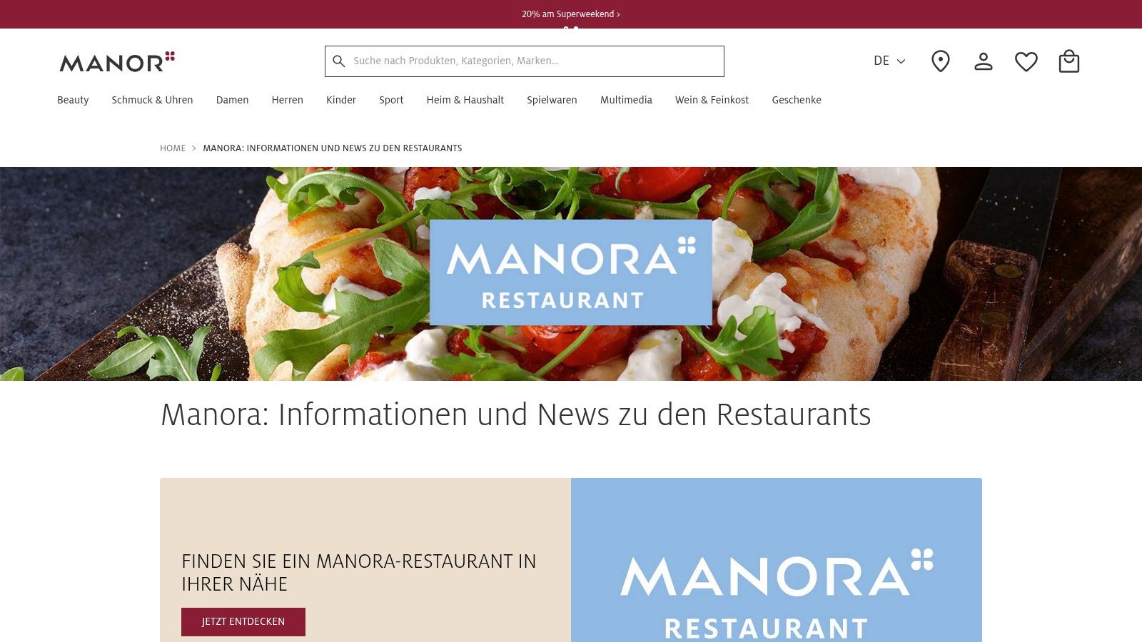 Manora (Manor Manora restaurant)